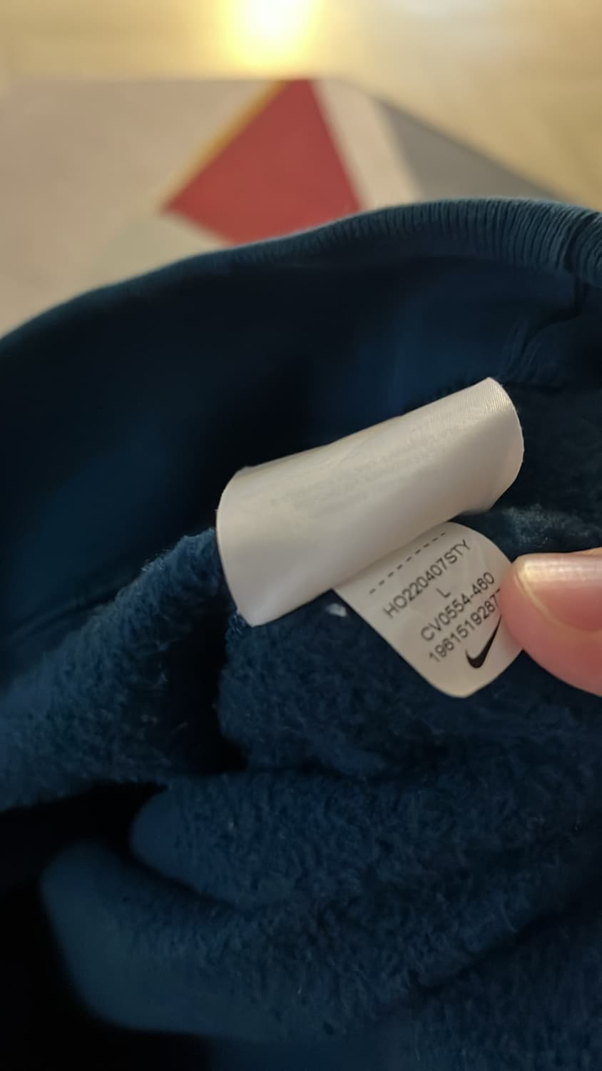 나이키 NRG 솔로 스우시 발레리안 블루 맨투맨 L 100 상품이미지3