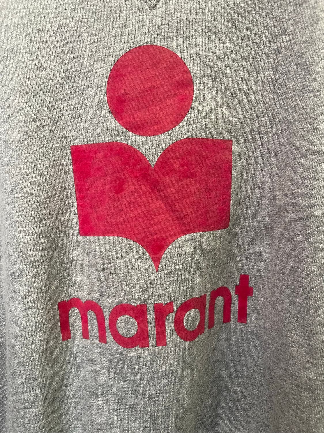 이자벨마랑 21FW 모비벨벳로고 기모 맨투맨 #csz628 상품이미지3