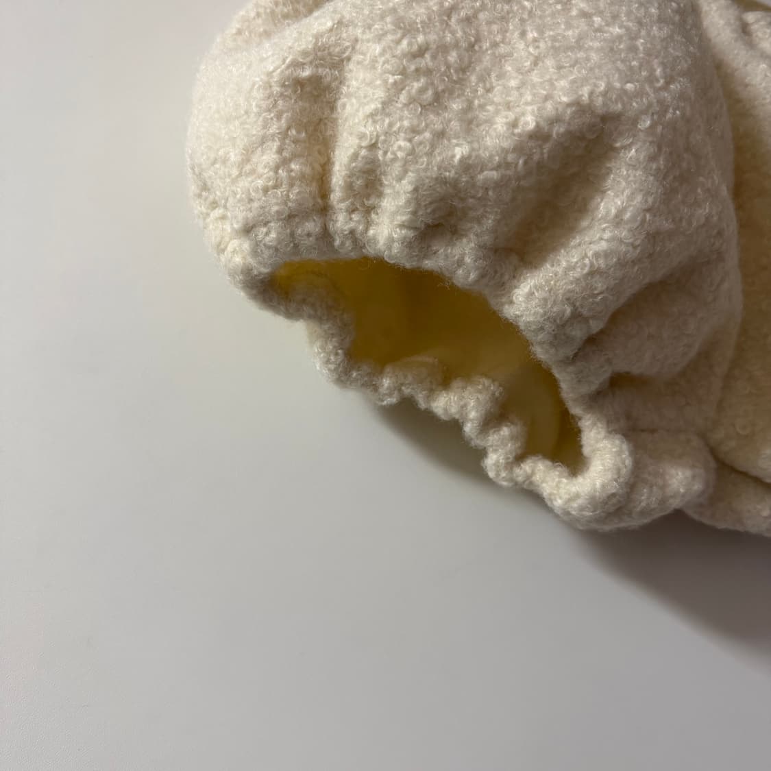 새상품 여자 뽀글이 펌킨 반바지 상품이미지3