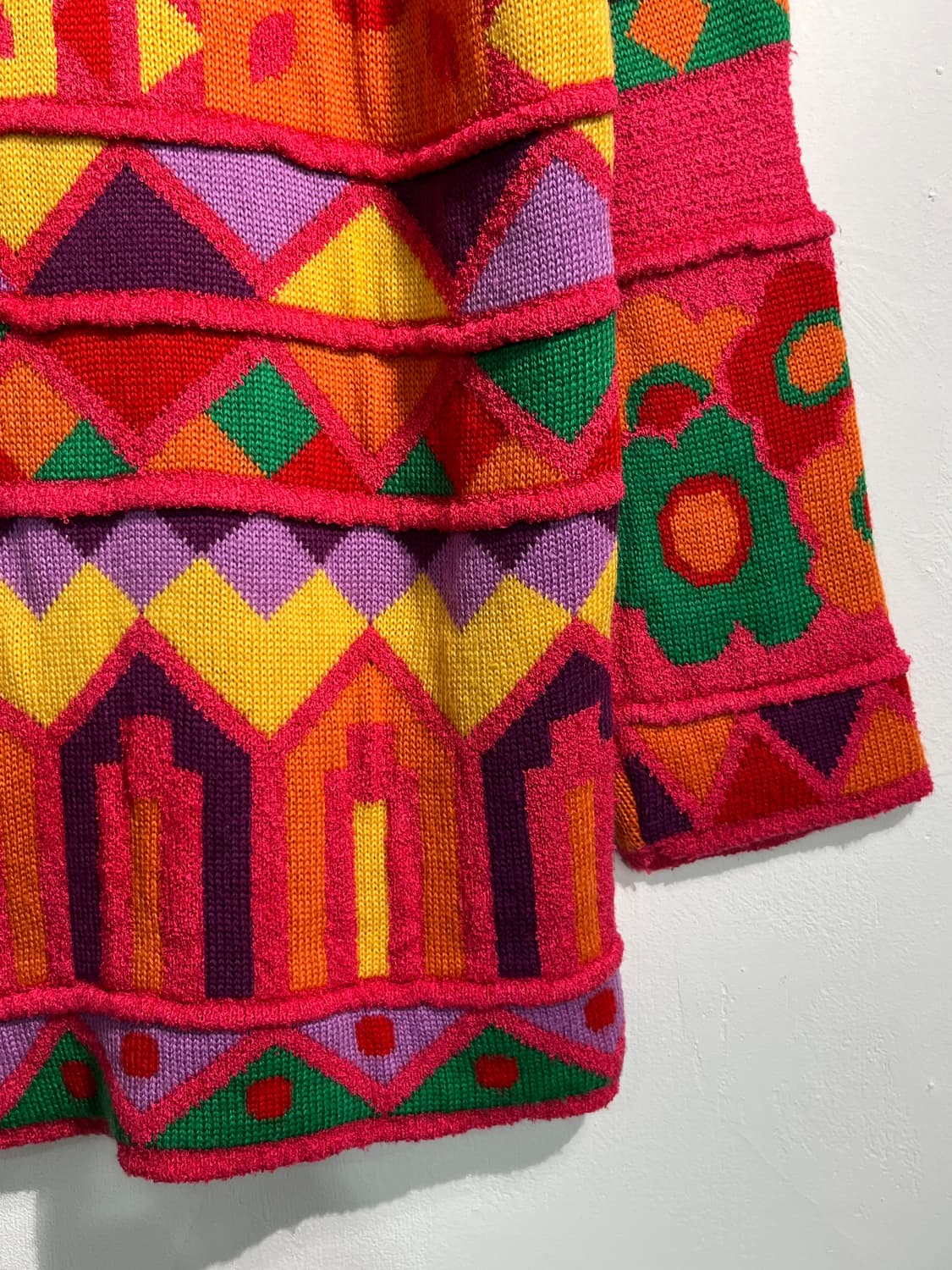 Vintage flower knit 울 혼방 상품이미지10