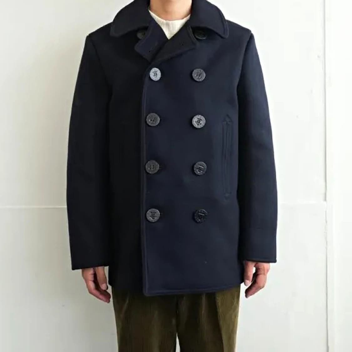 (40/새제품)버즈릭슨 피코트 숏버전 네이비 상품이미지9