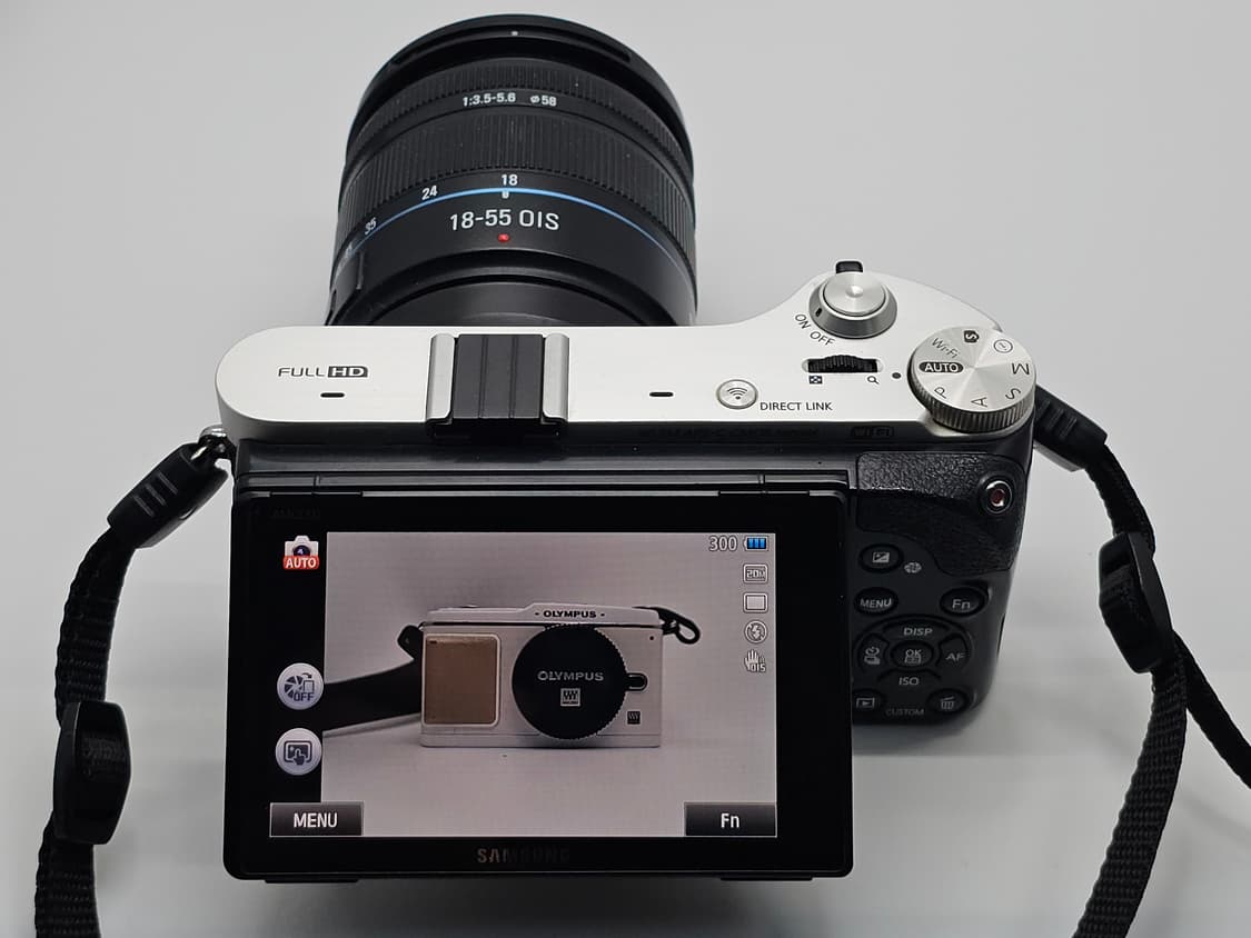 삼성 NX300M 미러리스 카메라 블랙 상품이미지7