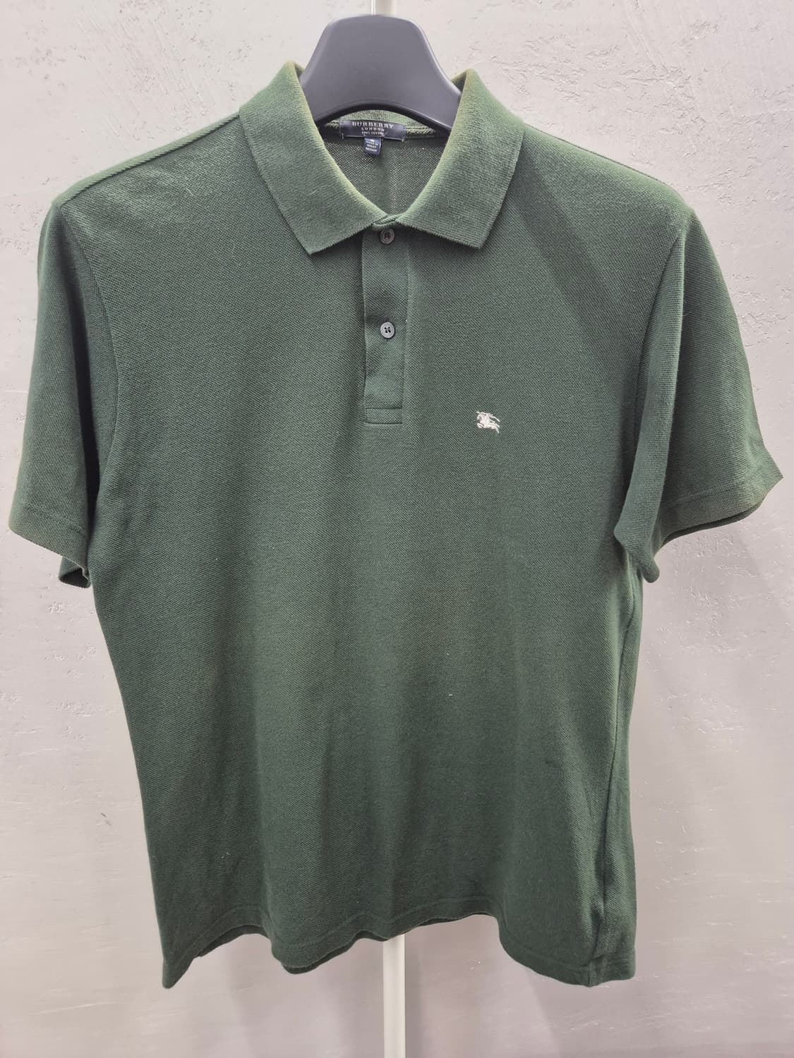 버버리 로고 자수 올리브 카라티 S 상품이미지2