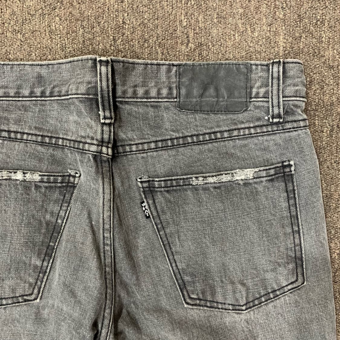 [31] Dot & Stripe De Paul 펑키 디스트로이드 진 상품이미지1