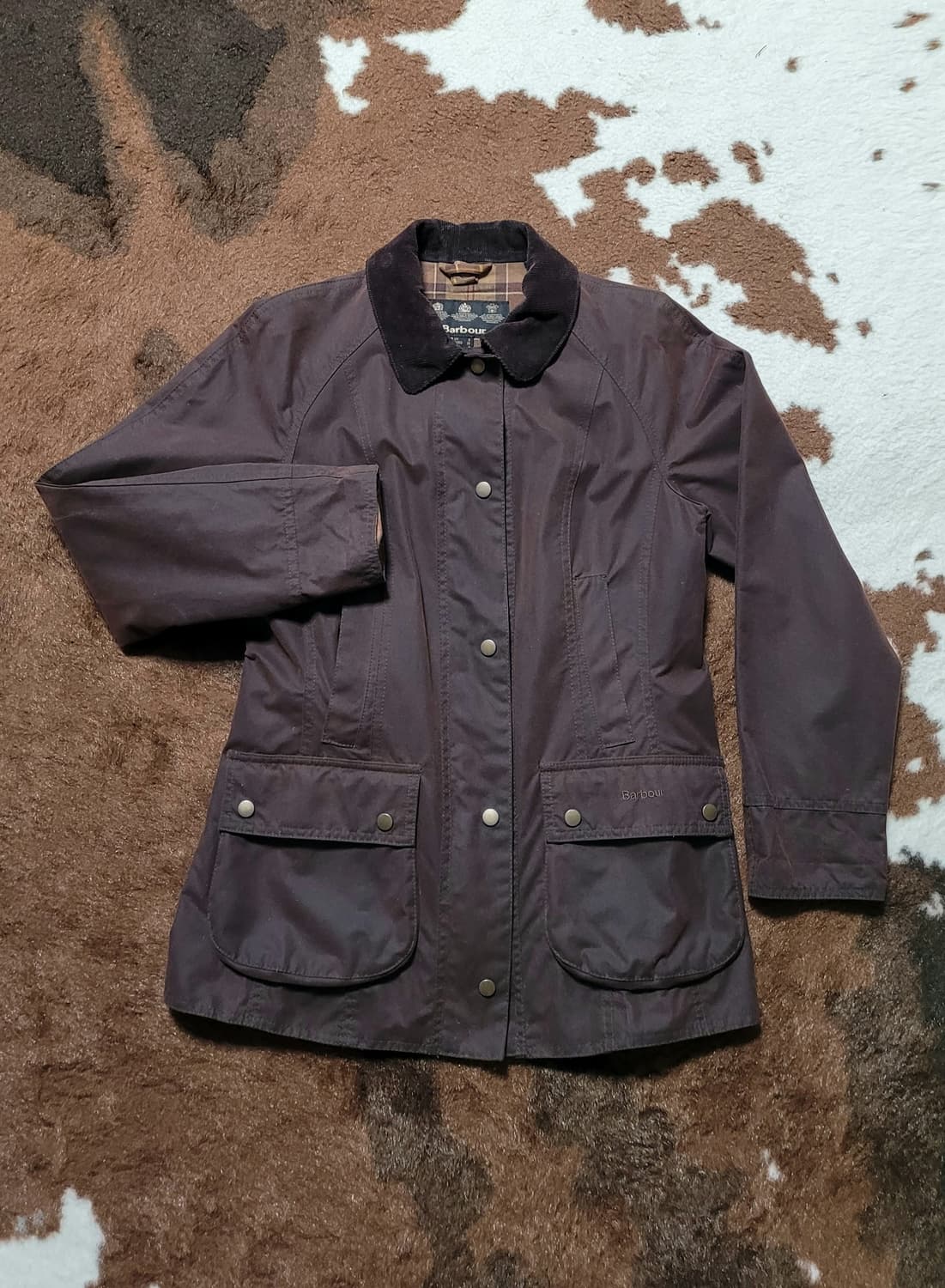 영국 Barbour(바버) 여성 왁싱 자켓(M) 상품이미지1
