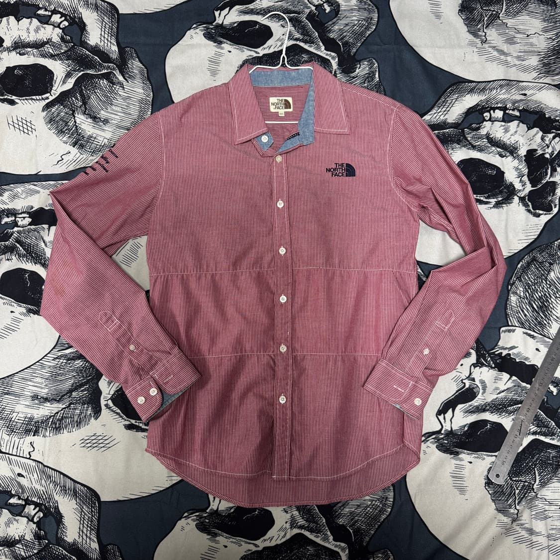 노스페이스 스트라이프셔츠 100사이즈  상품이미지1