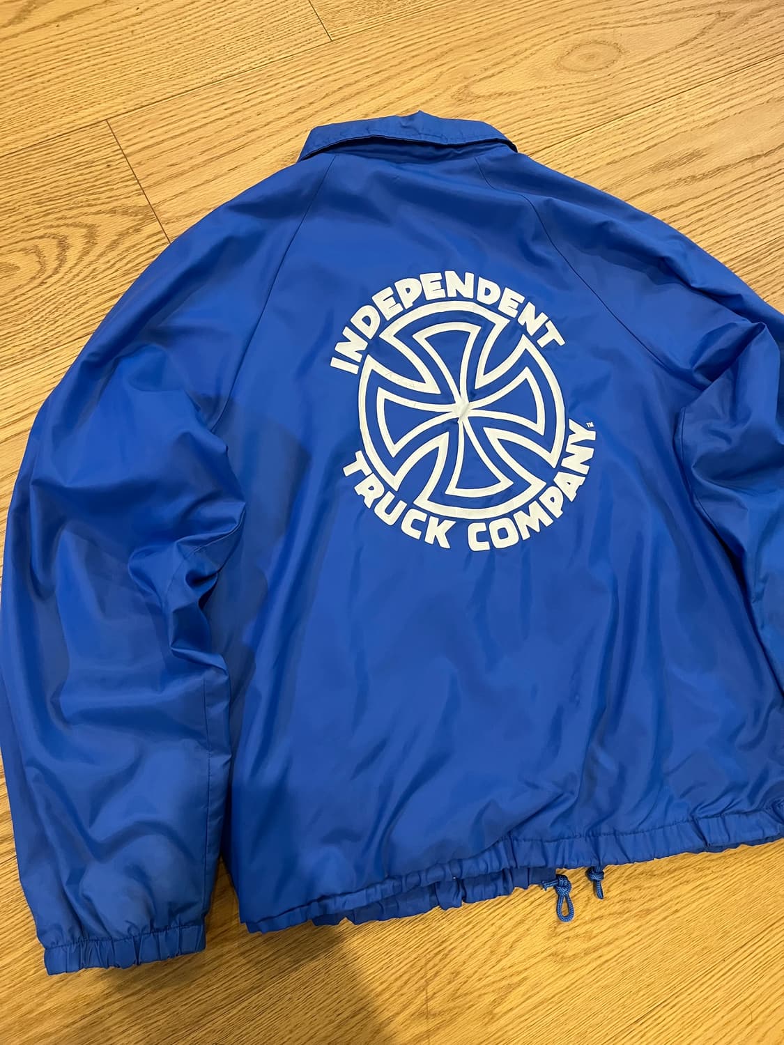 빈티지 인디펜던트 트럭 코치자켓 블루 상품이미지1
