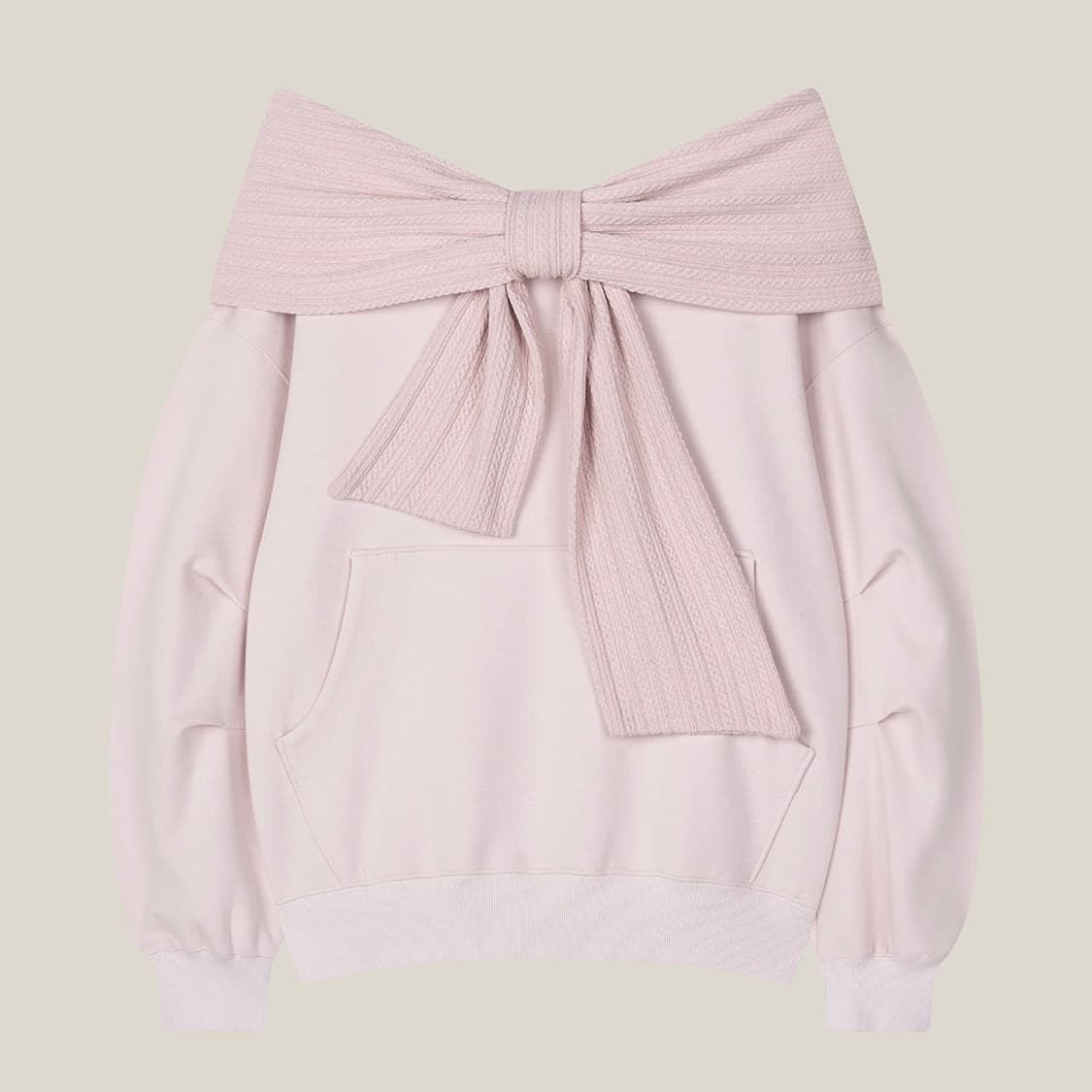 더티스 리본후드 핑크 상품이미지1