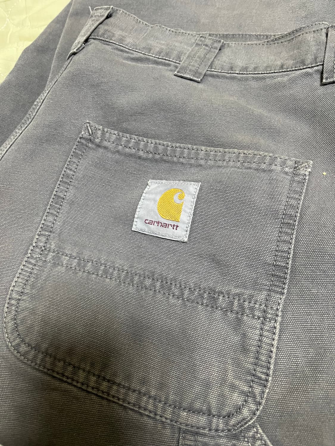 (S) 칼하트윕 og 싱글니팬츠 허버드 그래파이트 상품이미지2