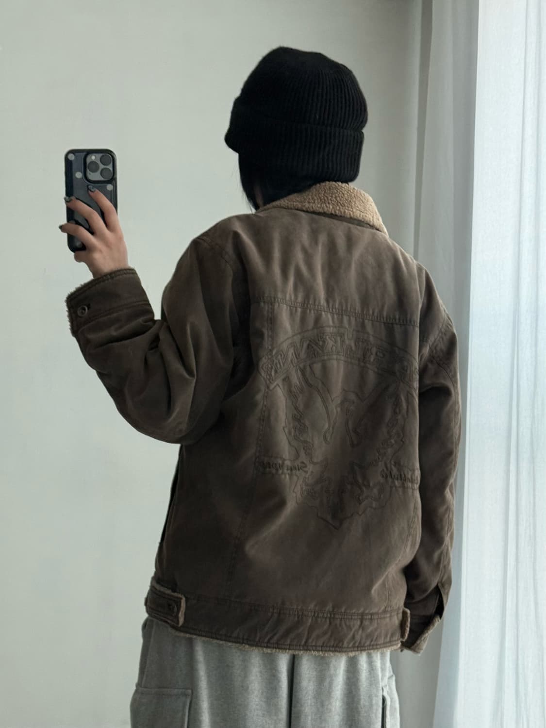 칼카니 올드스쿨 브라운 자켓 상품이미지3