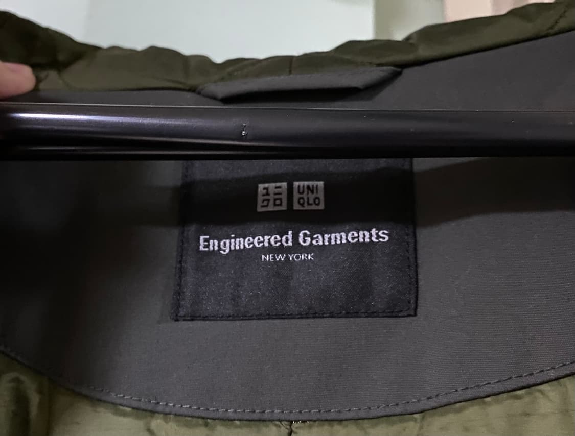 (L) 유니클로 엔지니어드 가먼츠 후드 코트 상품이미지3
