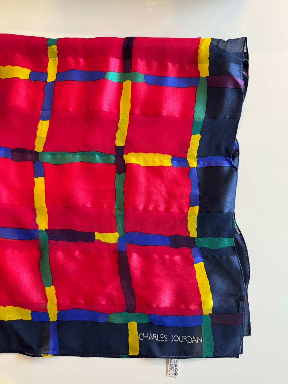 Geometric Silk Scarf 빈티지 실크 스카프 상품이미지3