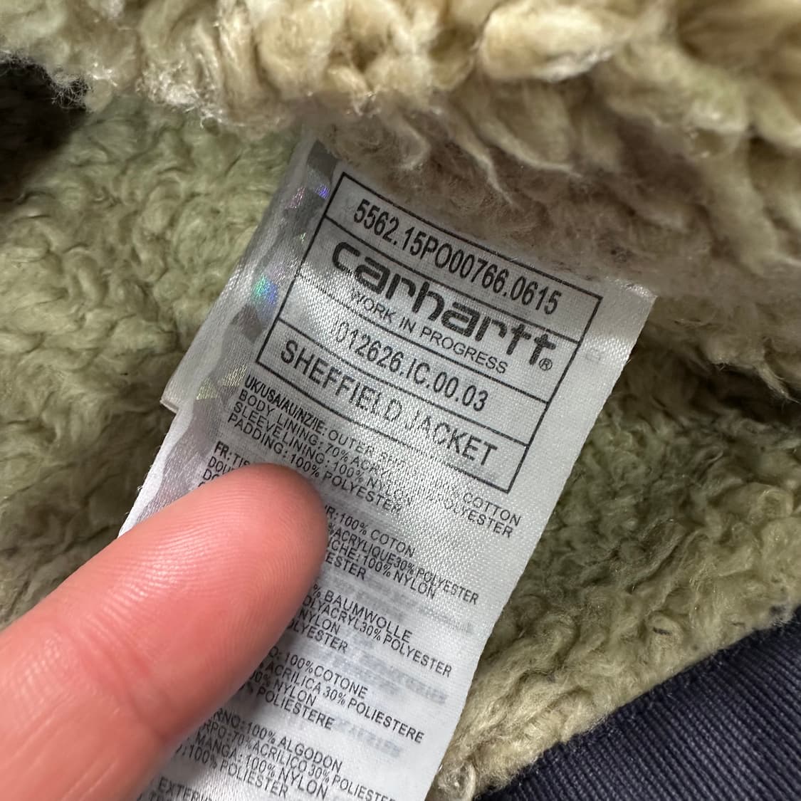 칼하트 코튼 덱 자켓  상품이미지7