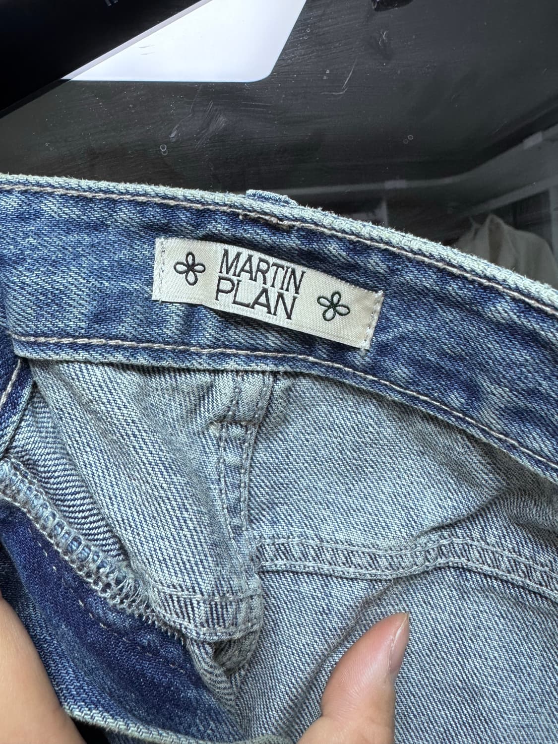 (중고/50) 마틴플랜 web wide denim m/blue 50사이즈 상품이미지8