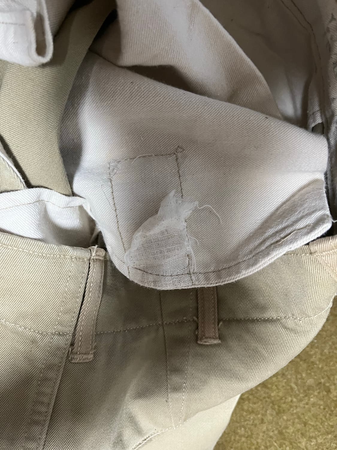 Ww2 us army chino 40s(40년대 미군 치노) 상품이미지3