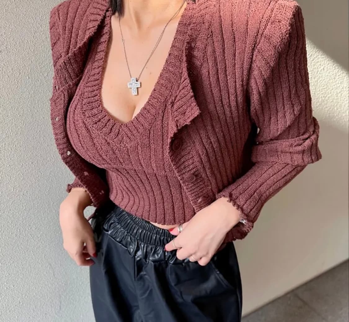 골지나시 자켓 세트 상품이미지1