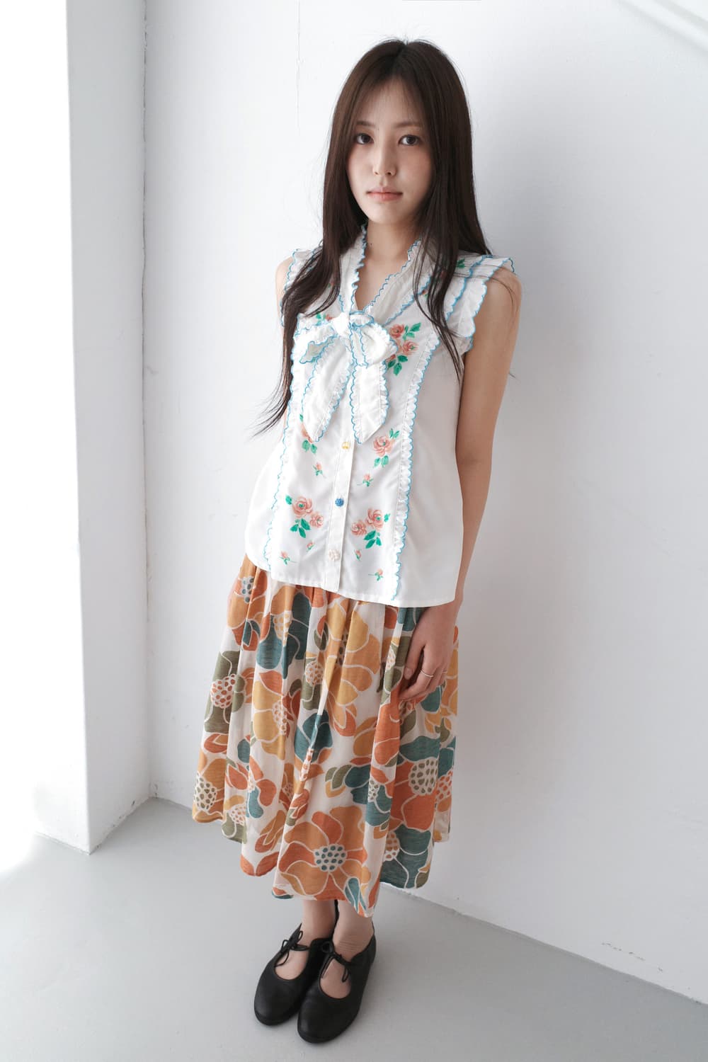 bubble flower skirt 상품이미지9