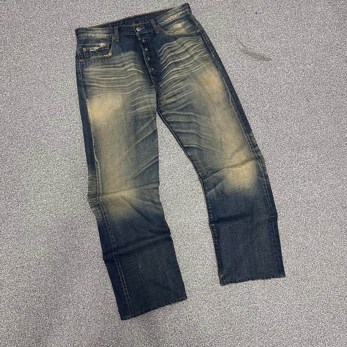 리바이스 워싱 데님팬츠  상품이미지1