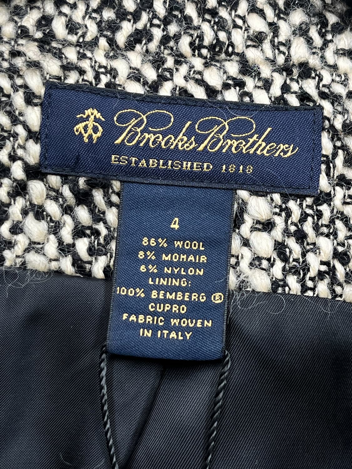 브룩스 브라더스 모헤어 트위드 수트 상품이미지6