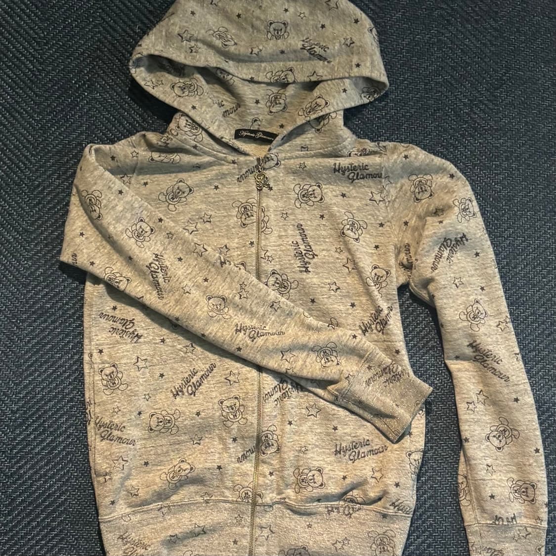 Hysteric glamour 퍽베어 후드집업 상품이미지2