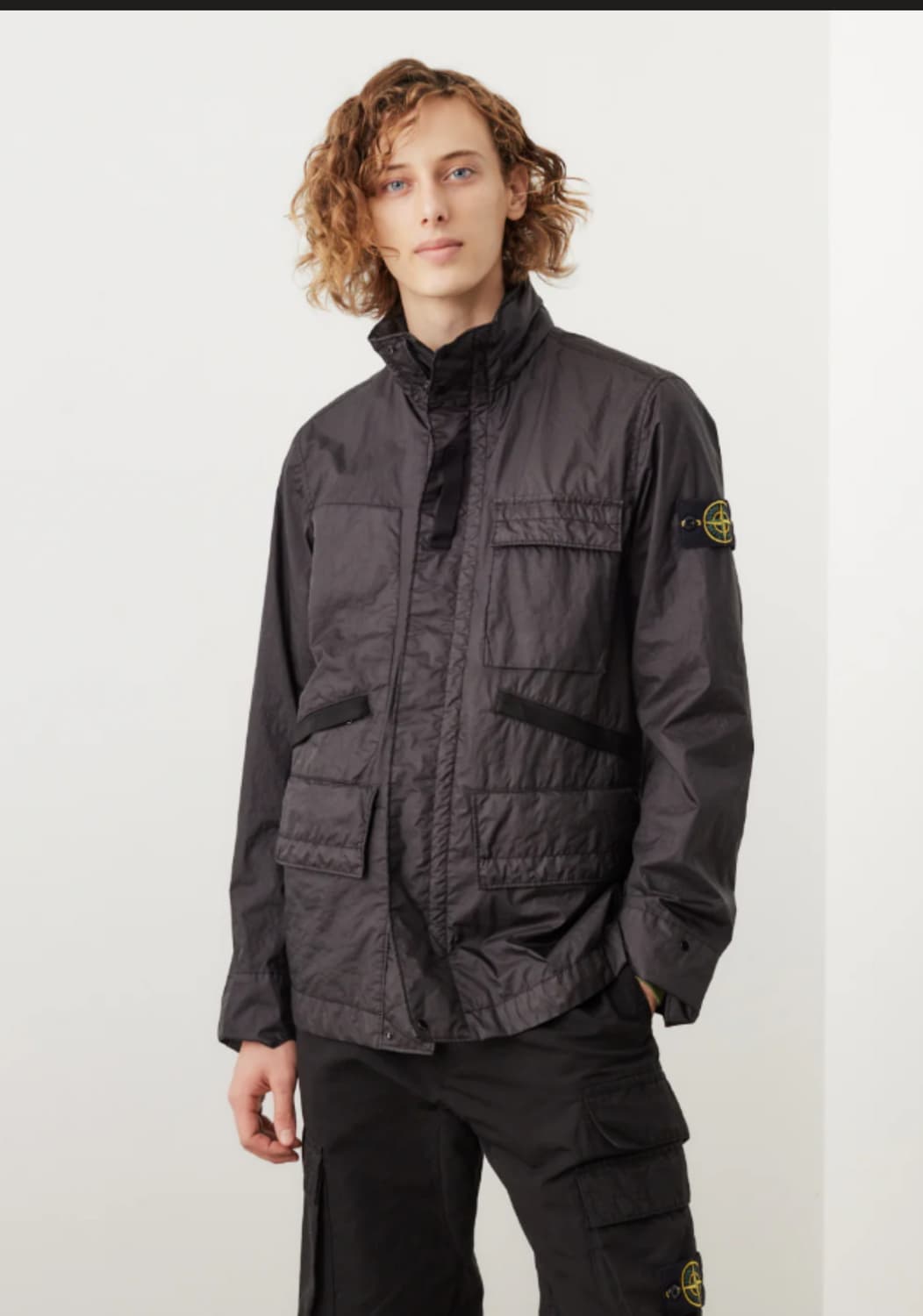 스톤아일랜드 22FW 멤브라나 3L TC 블랙 상품이미지1