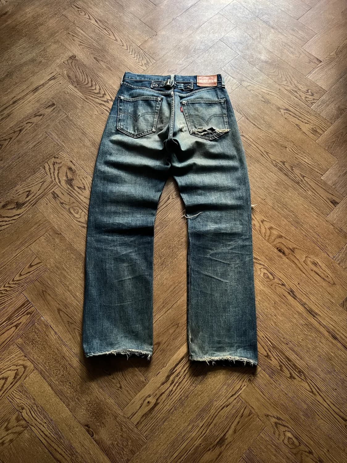 [30]90's 리바이스 LVC 초판 702XX 데님 팬츠(수선) 상품이미지2