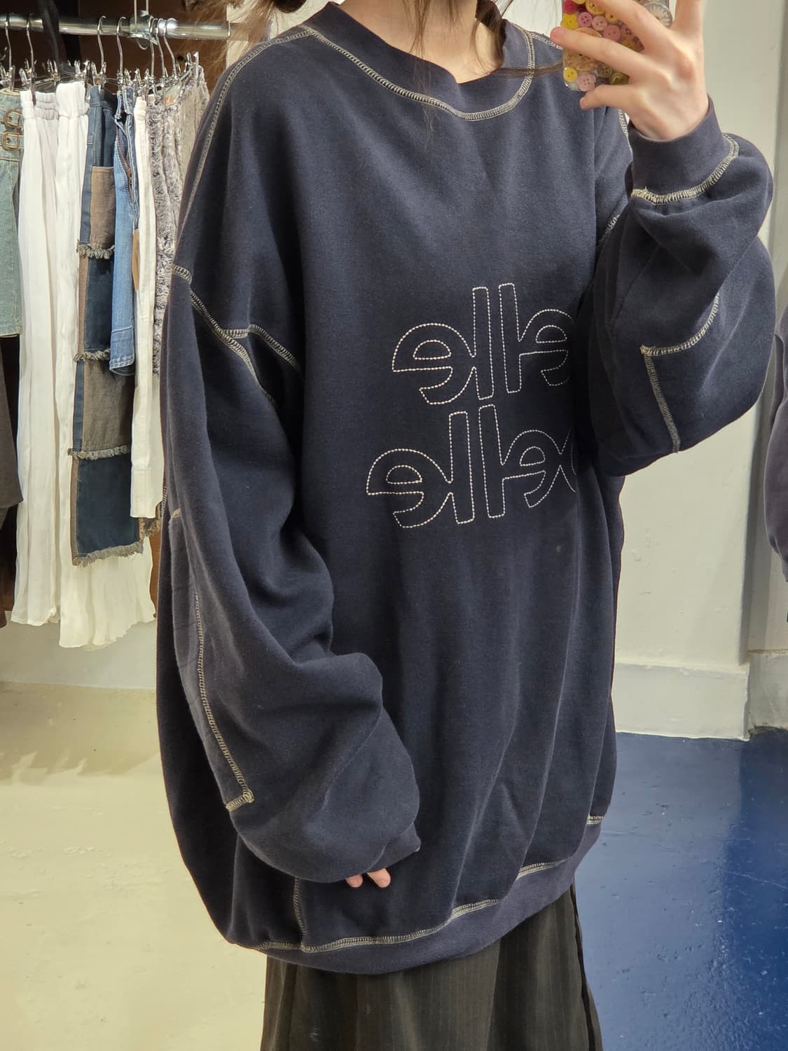 1990s Pelle Pelle 펠레펠레 힙합 맨투맨 상품이미지2