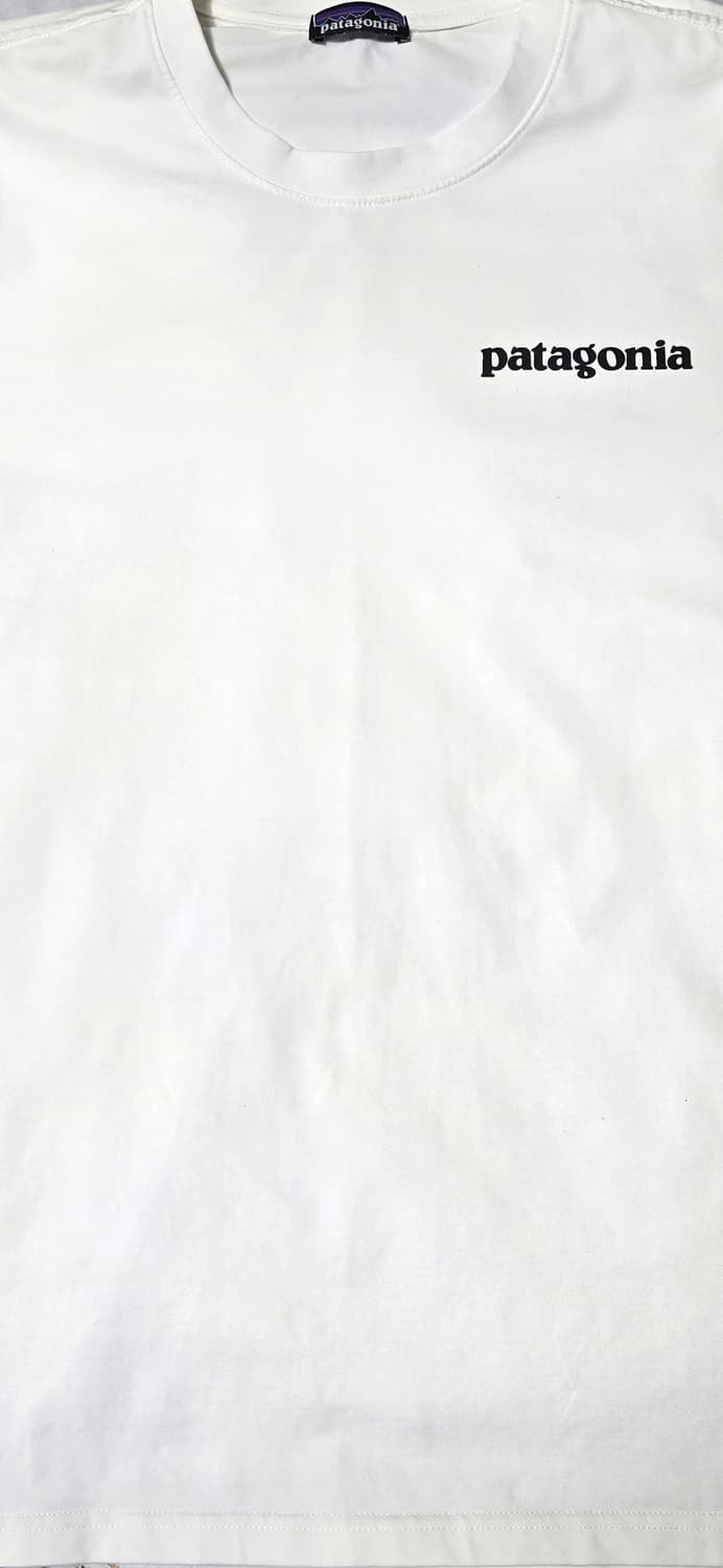 파타고니아 흰색 반팔 티셔츠 M 상품이미지5