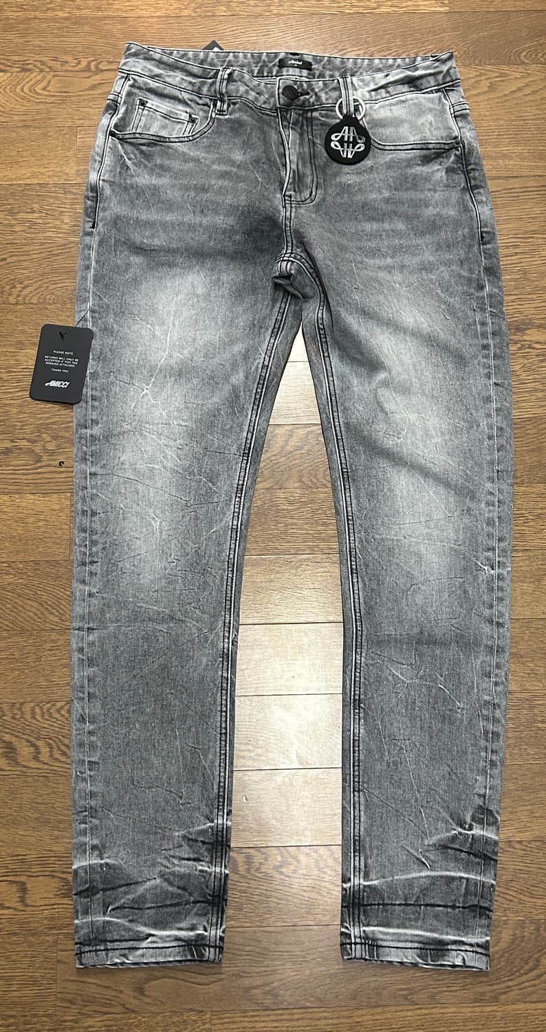 Amicci 로마 그레이 스키니진 상품이미지1