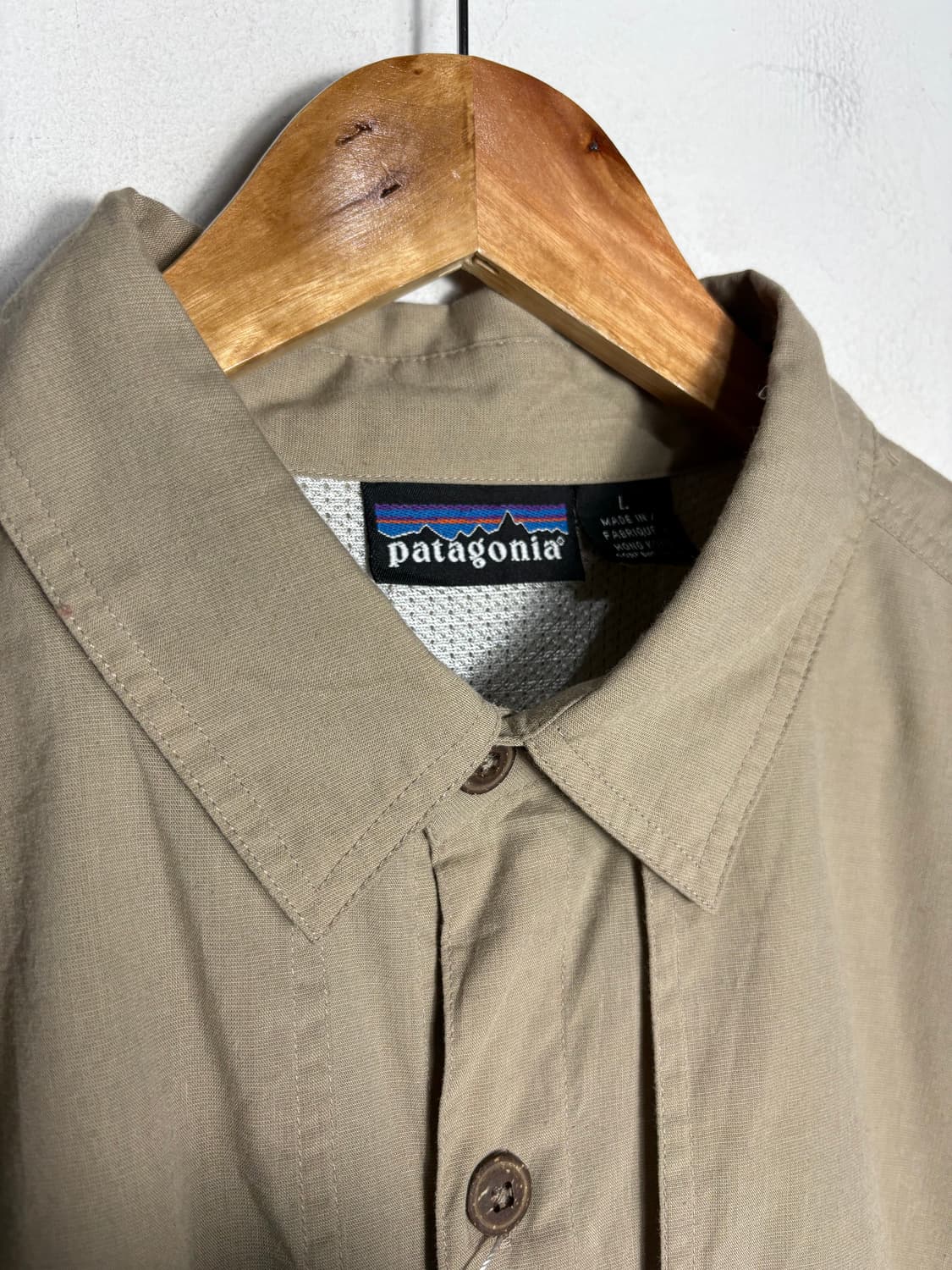 Patagonia 파타고니아 베이지 셔츠 상품이미지3