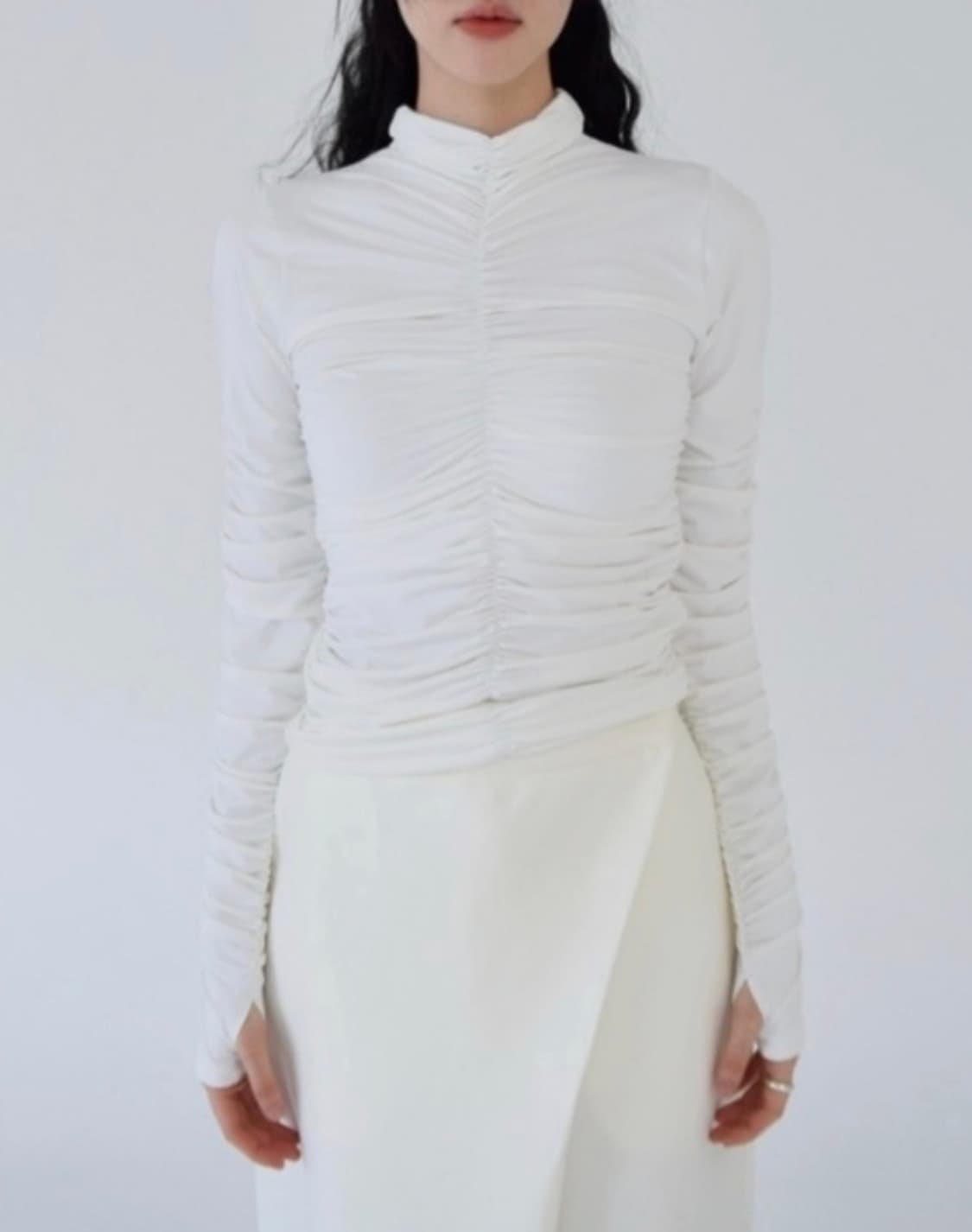 아델리오 베이직 스판 셔링티 상품이미지1