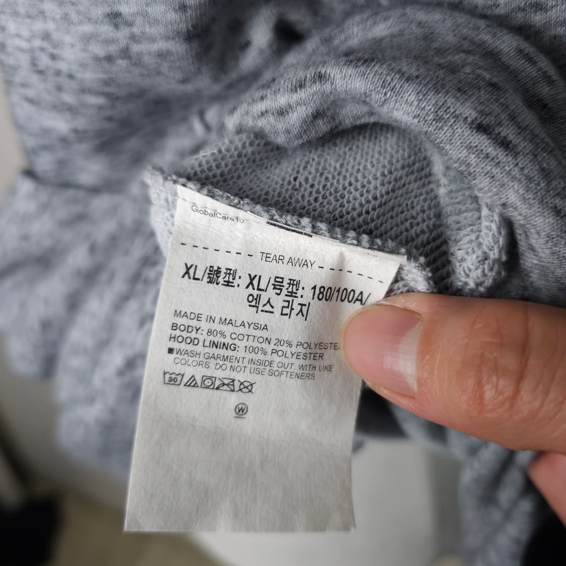 (새상품)언더아머 후드티 남자105사이즈  상품이미지5