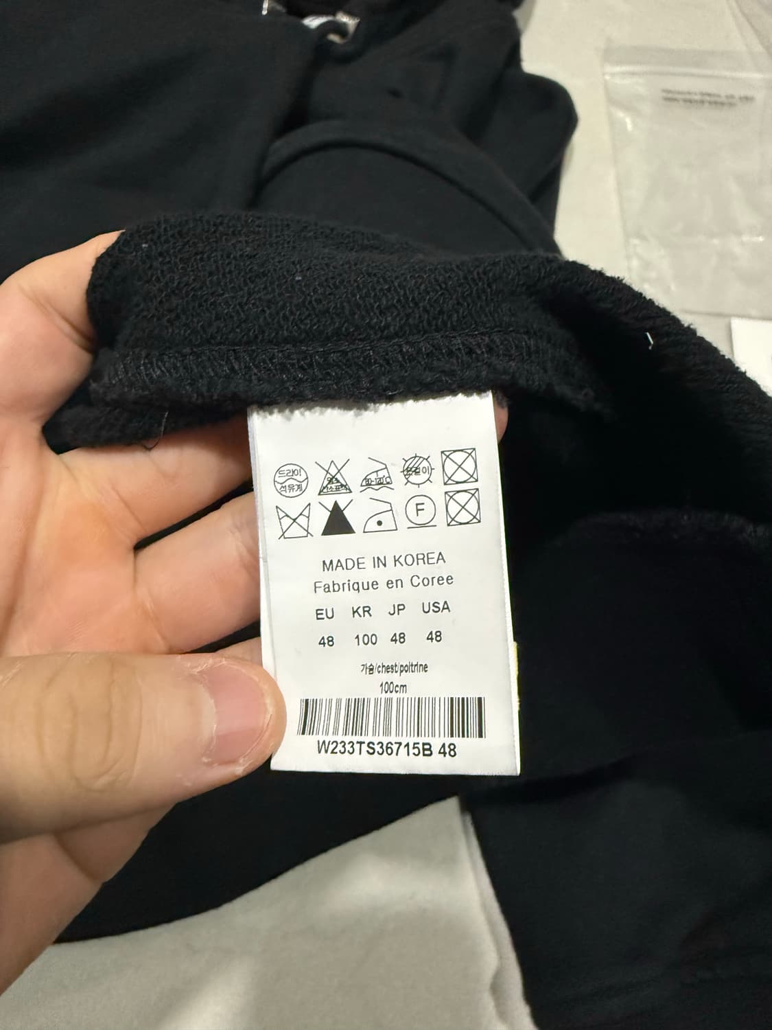 [당일출고,48사이즈] 우영미 플라워 후드티 풀박스 상품이미지6