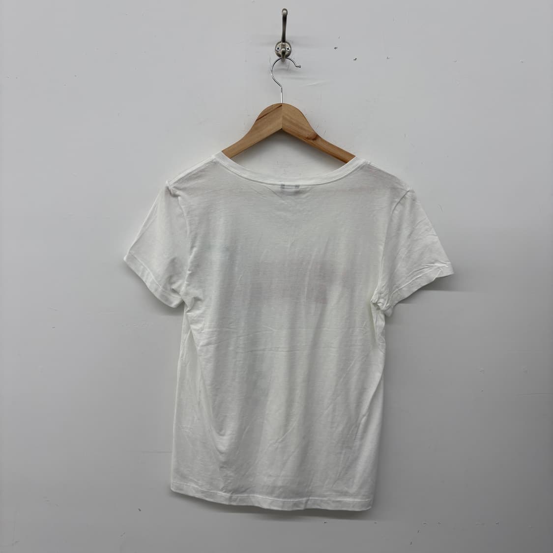 할리데이비슨 레이싱 반팔 티셔츠 화이트 여성 L 상품이미지3