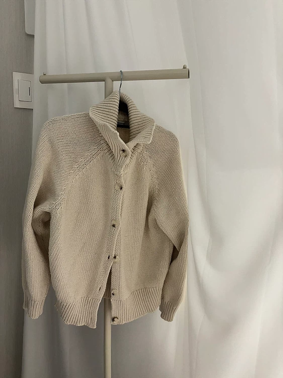 에잇세컨즈 카라니트가디건 아이보리 m 상품이미지1