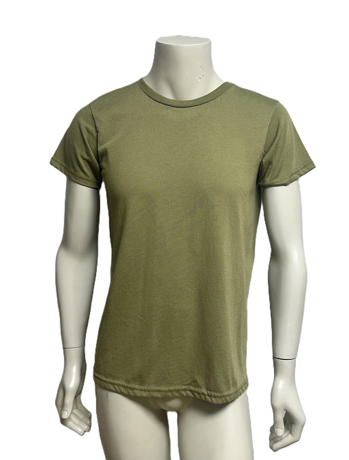 미군 카키색 라운드 반팔 티셔츠 (M) (9) (만원샵) 상품이미지1