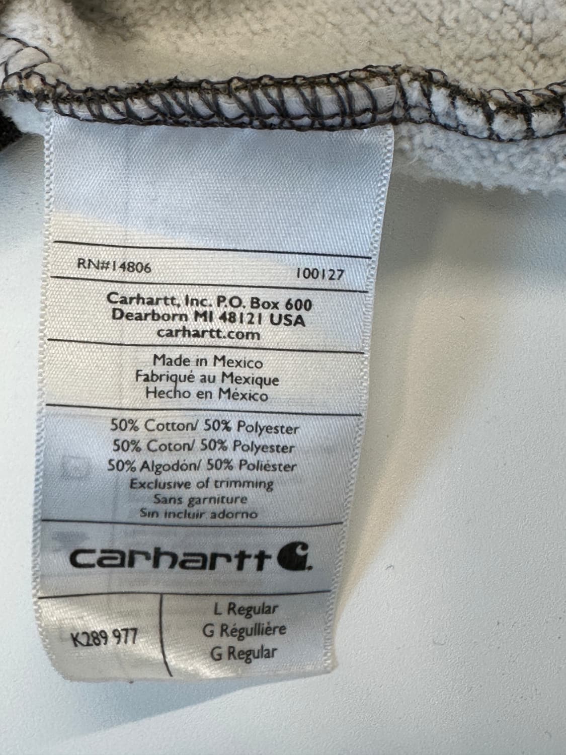 Carhatt 칼하트 og 구버전 리얼트리 후드자켓 상품이미지5