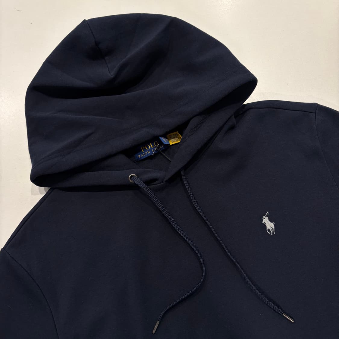 [M] 폴로 랄프로렌 신형 큐알 네이비 후드티 D895 상품이미지3