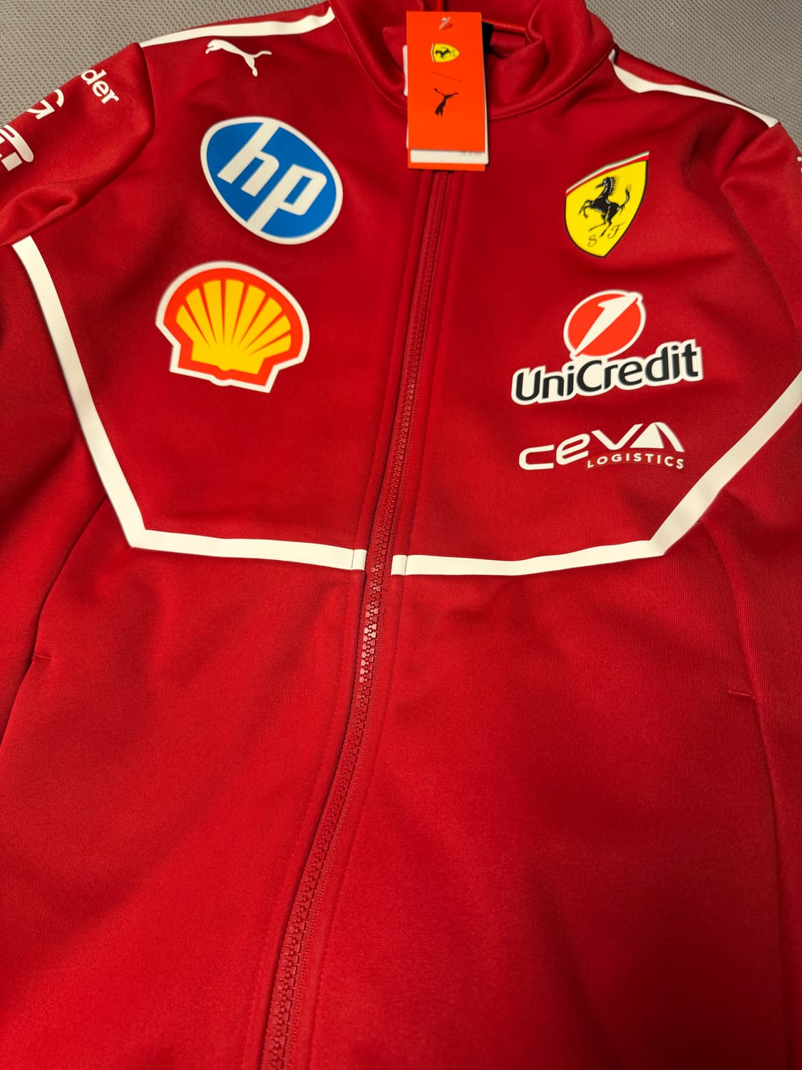 페라리 퓨마 2025 팀 소프트쉘 자켓 xs 상품이미지1