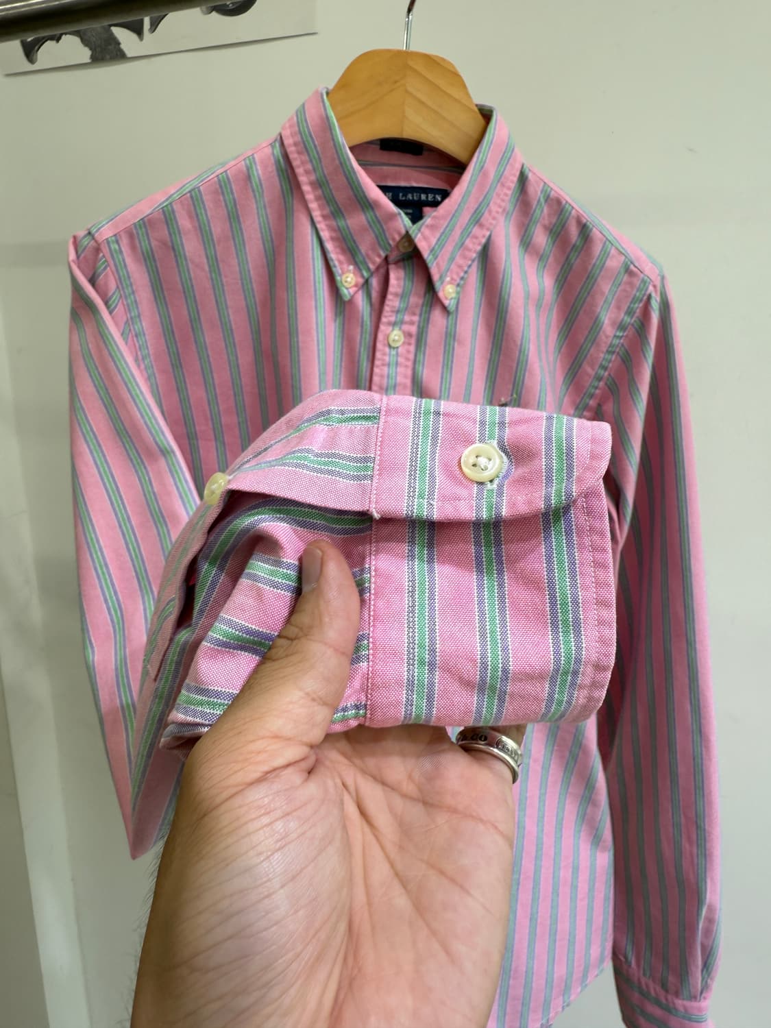 POLO RALPH LAUREN 핑크 셔츠 상품이미지5
