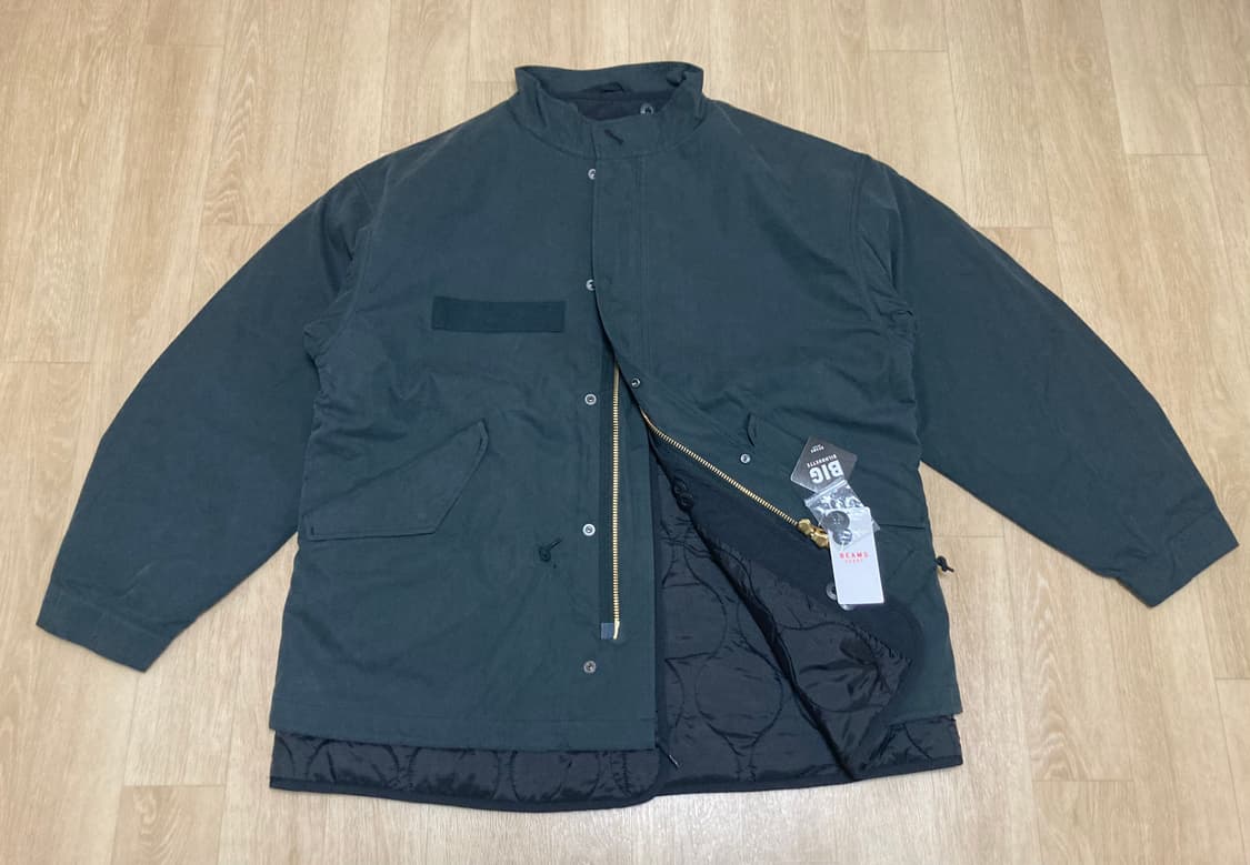 빔즈 숏 m65 블랙 L (내피 포함) 상품이미지4