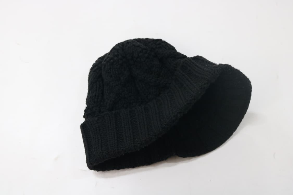 올드 스투시 케이블 니트 브림 비니 상품이미지5