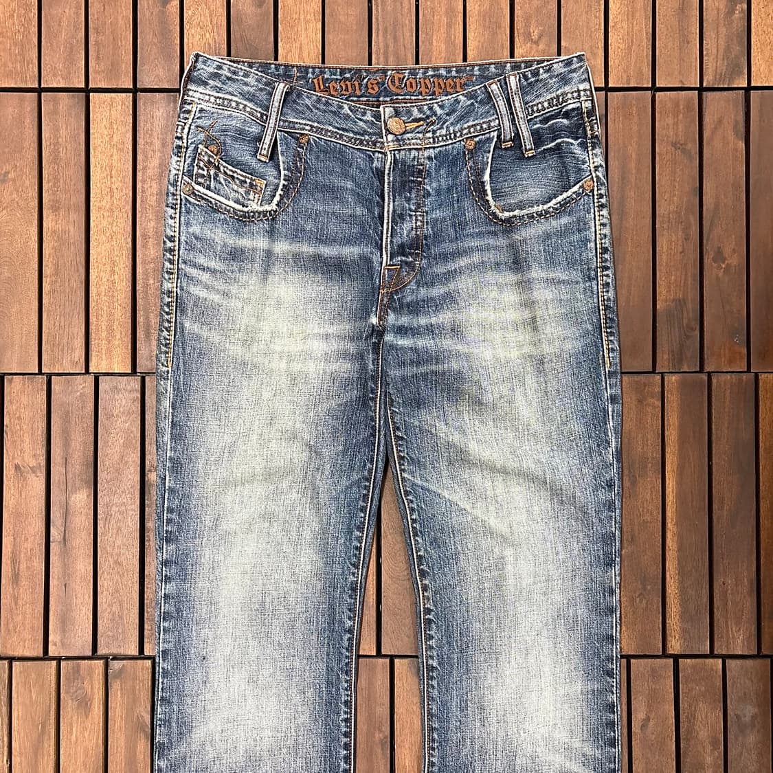 (33) 리바이스 쿠퍼 웨스턴 워싱 데님 팬츠 상품이미지2