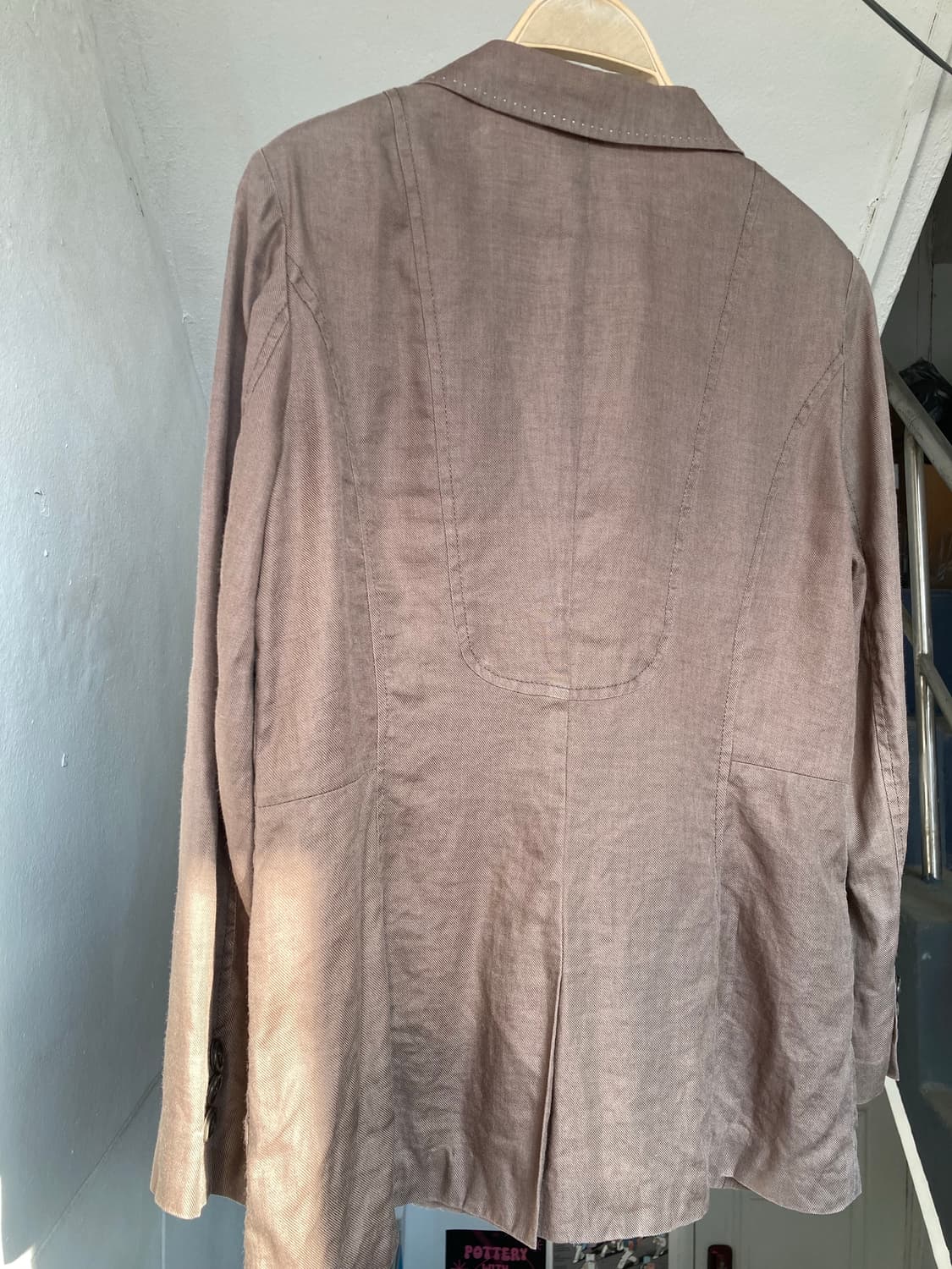 빈티지 린넨 스티치 자켓 상품이미지7