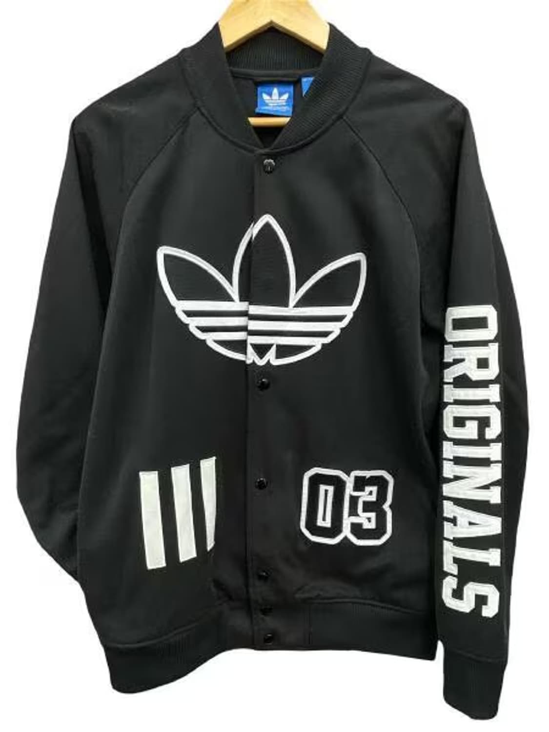 아디다스 Originals 바시티 트랙탑 블랙 90 상품이미지1