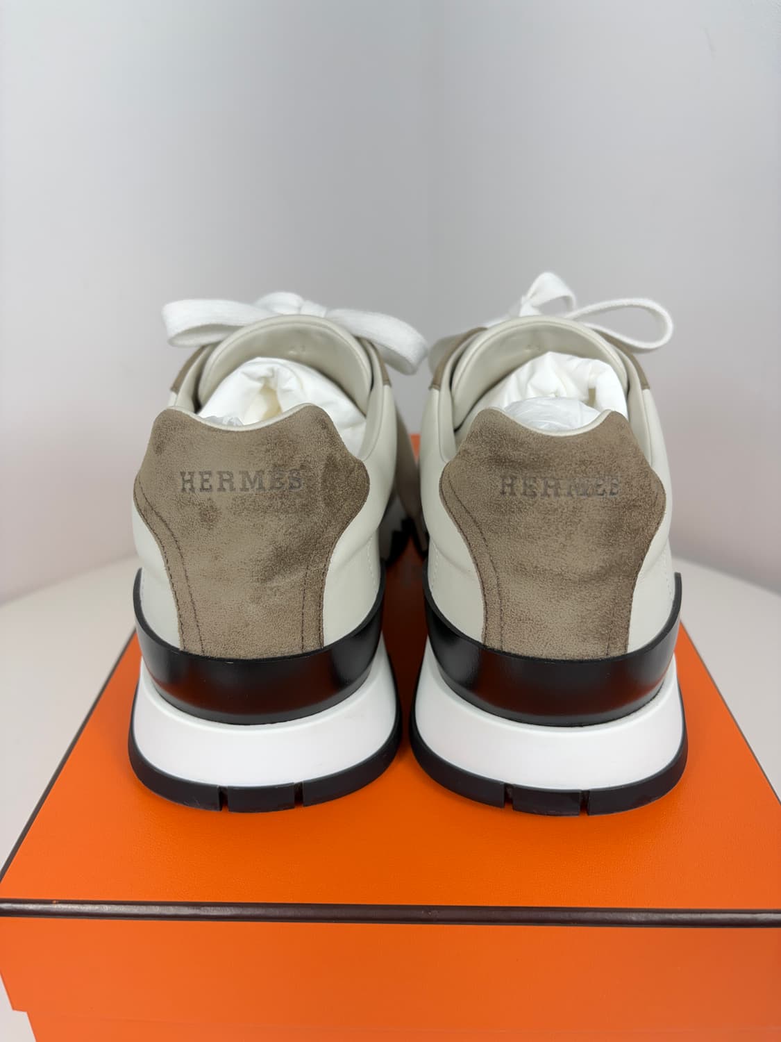 [41]에르메스 트레일 스니커즈 카프스킨 스웨이드 상품이미지6