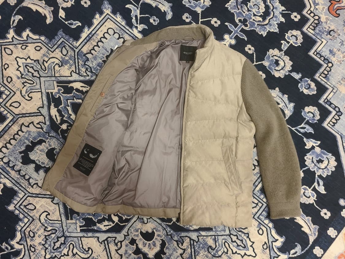 갤럭시 스웨이드 구스다운 자켓 상품이미지4