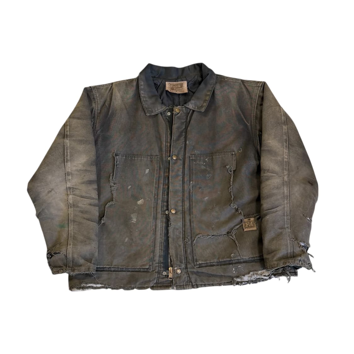 빈티지 90s Field&Forest Distressed 디트로이트 자켓 상품이미지1