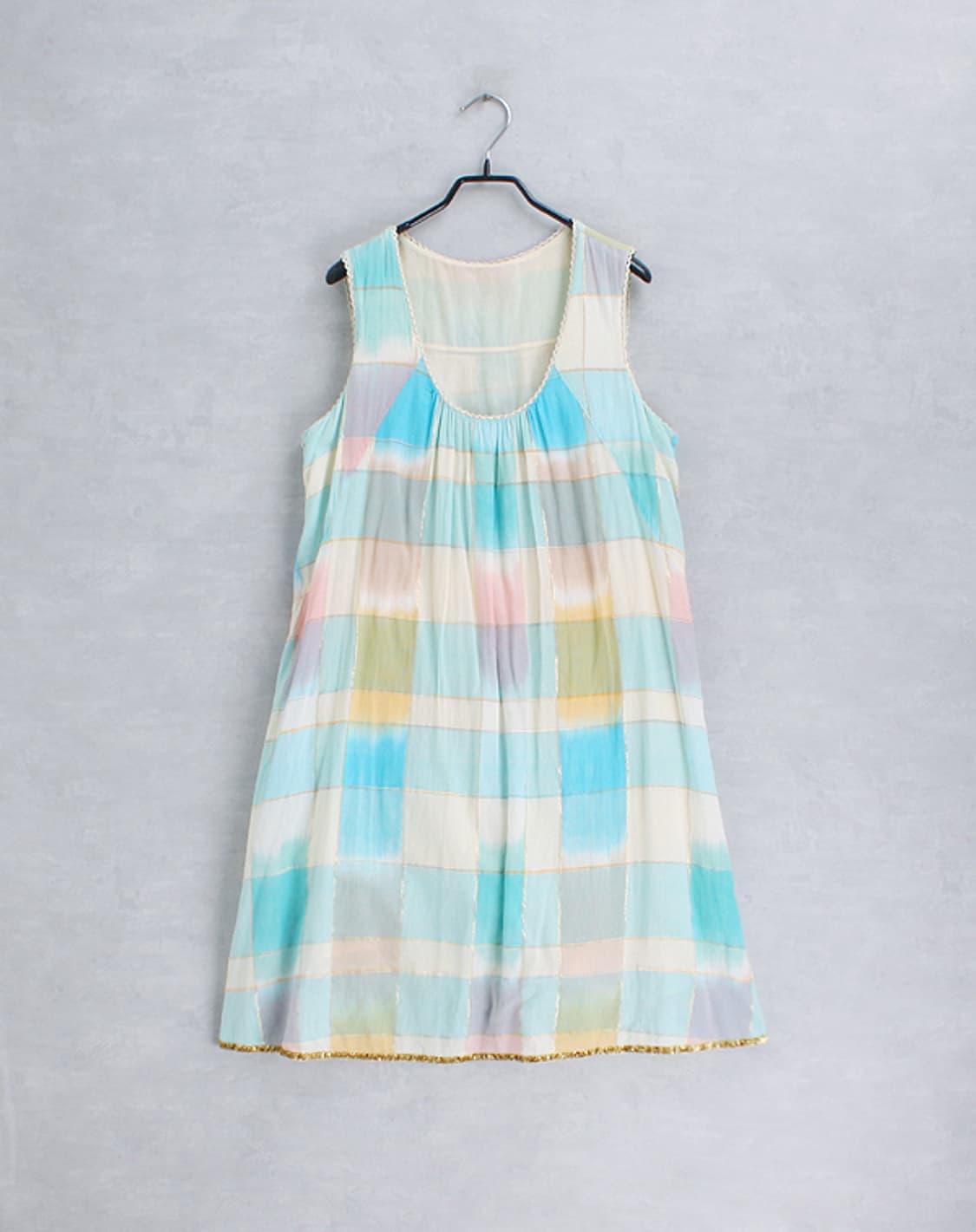 franche lippee _ check cotton ops_S4393 상품이미지1