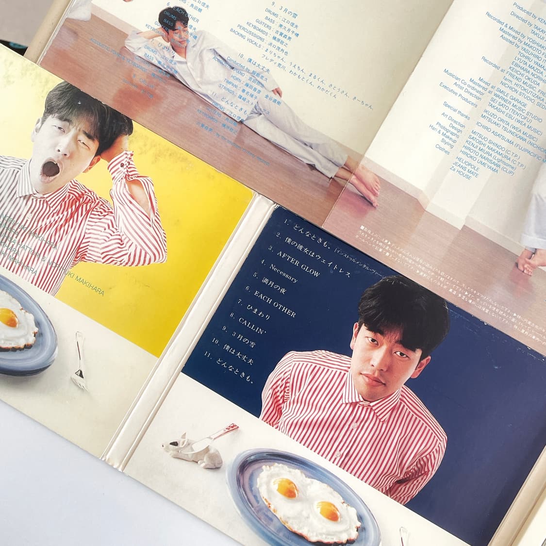 마키하라 노리유키 2집「당신은 누구와 행복한 하품을 하나요」CD 상품이미지9